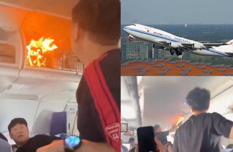 Pánico en las alturas: explota batería de litio en vuelo de Air China
