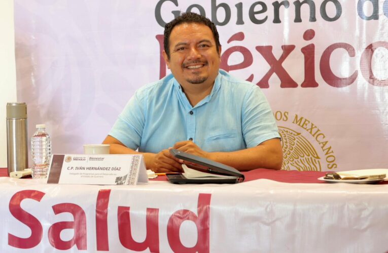 Delegado Iván Hernández Díaz fortalece la coordinación interinstitucional del programa Salud Casa por Casa en Guerrero