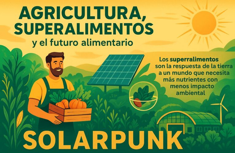 Agricultura, superalimentos y el futuro alimentario desde una mirada SOLARPUNK