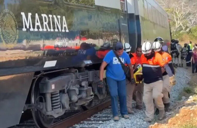 Dan a conocer las víctimas mortales del descarrilamiento del Tren Interoceánico en Oaxaca