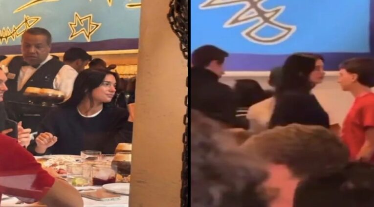 Dua Lipa se deja ver en Contramar antes de encender sus conciertos en CDMX