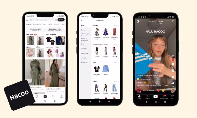 Hacoo: el nuevo marketplace chino de moda que amenaza a Shein, AliExpress y Temu con precios irresistibles