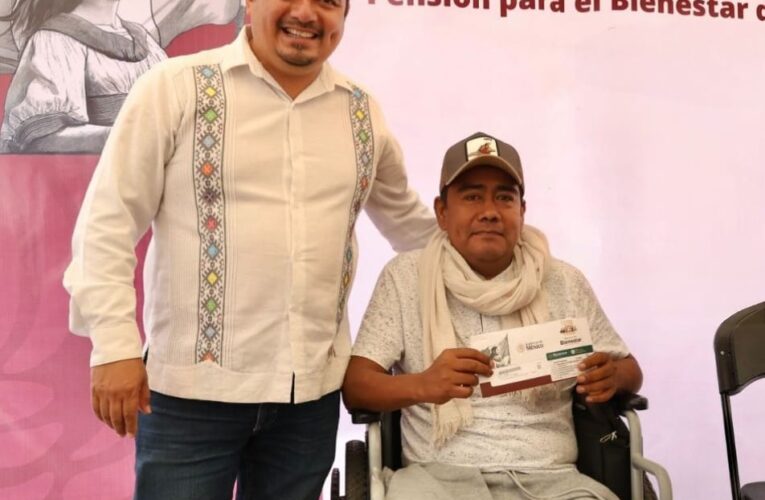 Iván Hernández Díaz resalta impacto histórico de la Pensión para el Bienestar de Personas con Discapacidad en Guerrero