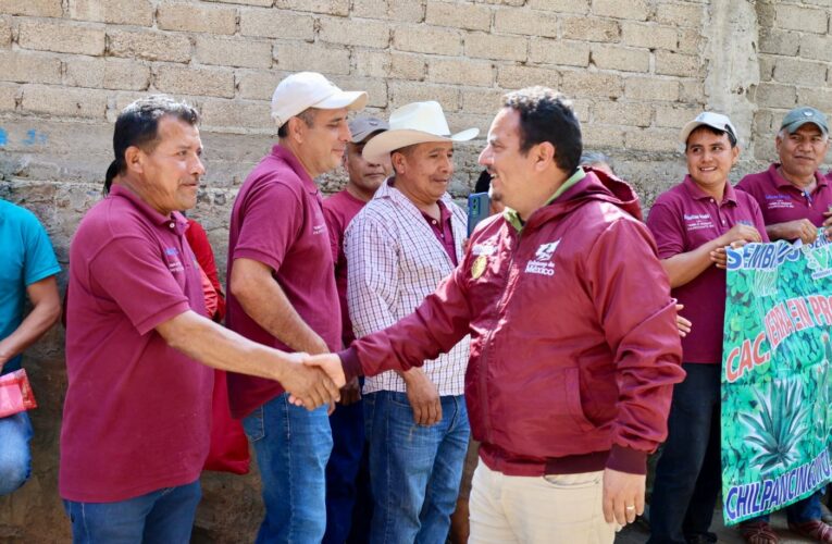 Agradecen a Iván Hernández por el programa Sembrando Vida en la Sierra de Guerrero