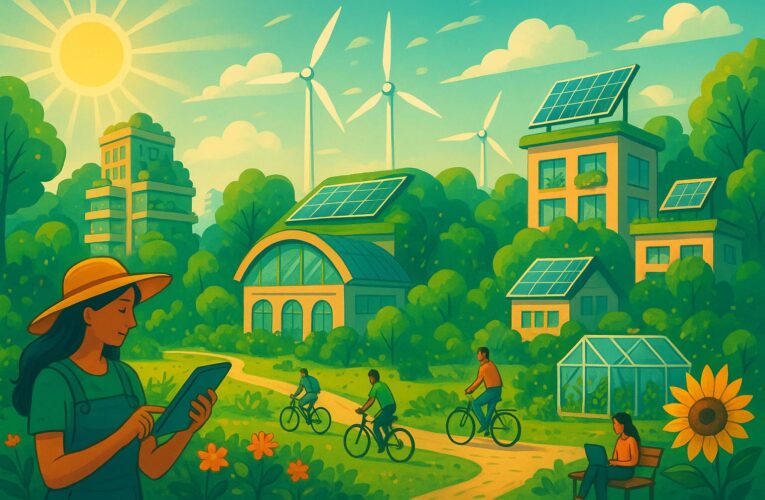 Evitar la economía tecno-feudal: una visión solarpunk para un futuro más justo