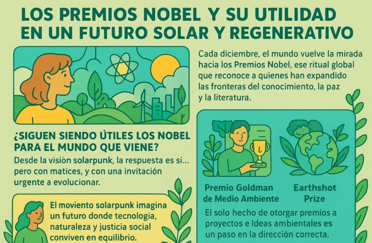 Los Premios Nobel y su Utilidad en un Futuro Solar y Regenerativo
