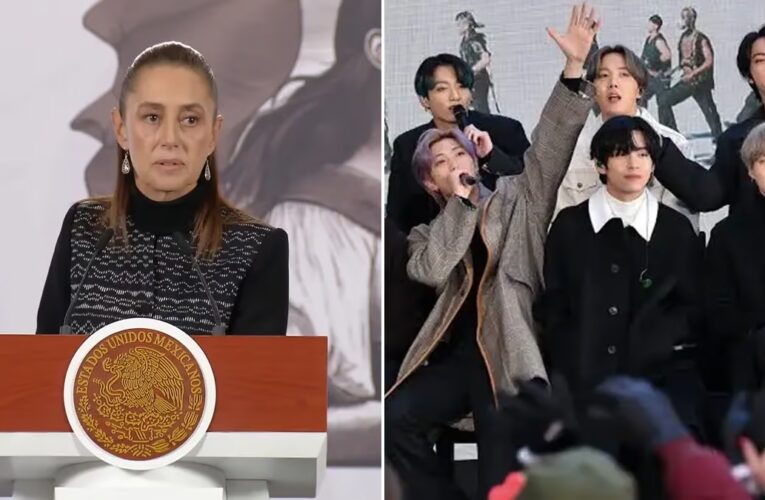 Sheinbaum pide diplomáticamente más conciertos de BTS a Corea en México y Profeco sancionará a Ticketmaster