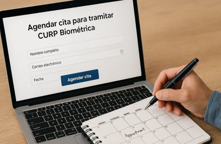 CURP biométrica 2026: agenda tu cita y tramítala paso a paso antes de que sea obligatoria