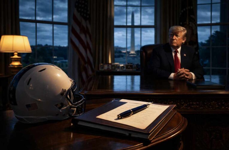 Trump indulta a exjugadores de NFL y registra mínimo histórico de aprobación; Obama revive debate sobre vida extraterrestre