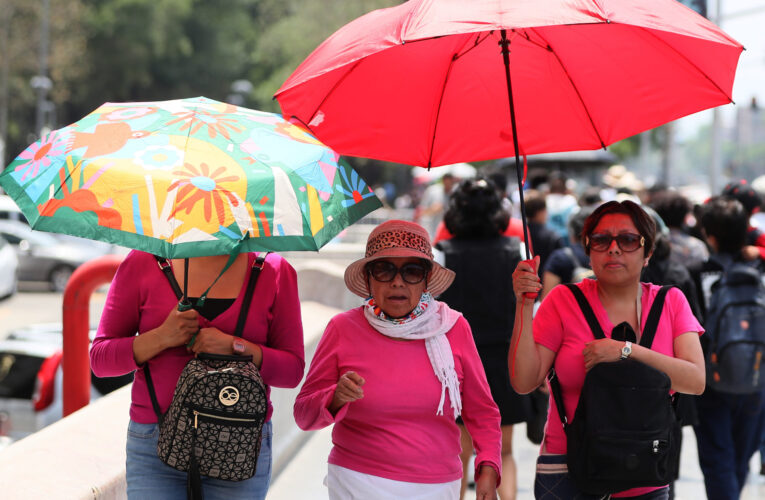 Pronostican ola de calor de hasta 45 °C en el noroeste y lluvias fuertes en el sur