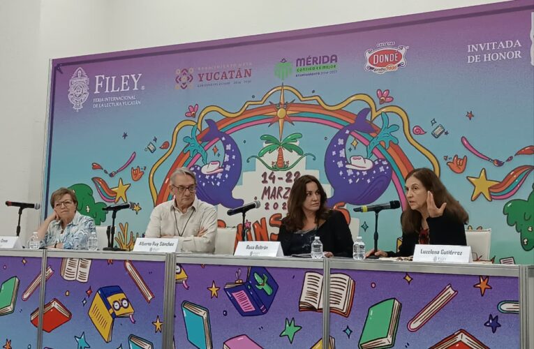 Presentan antología de Elsa Cross y debaten sobre el miedo en la FILEY 2026