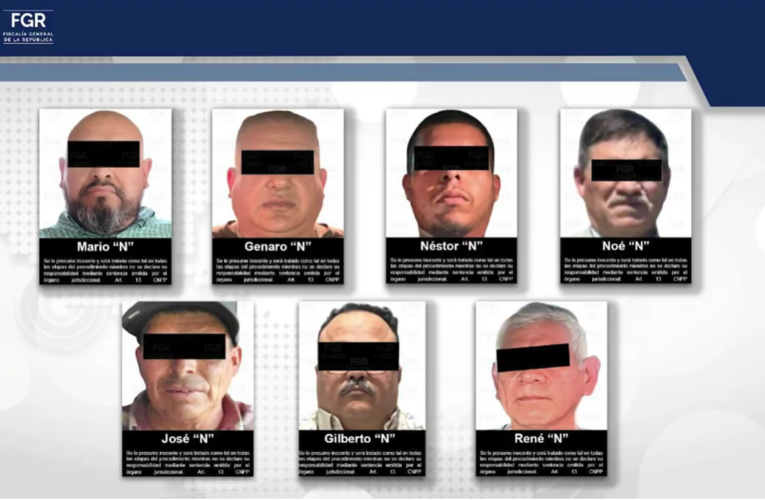 FGR detiene a siete criminales con orden de extradición