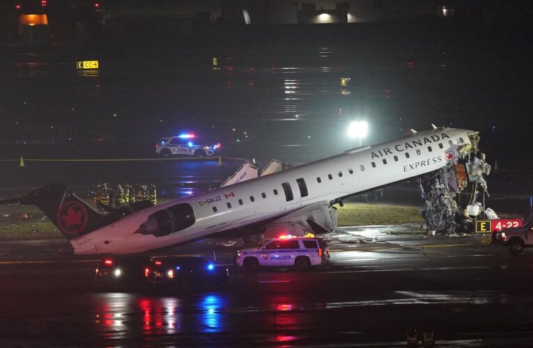 Accidente de Air Canada en LaGuardia deja dos pilotos muertos y más de 40 heridos