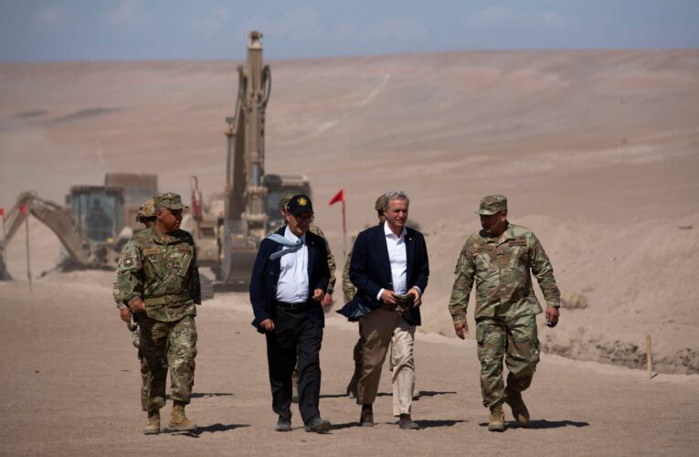 Chile inicia construcción de zanja fronteriza con Perú para frenar migración ilegal