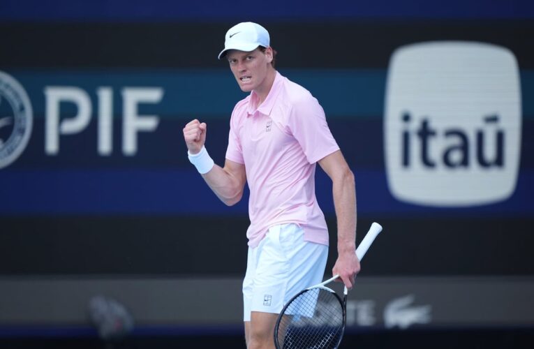 Sabalenka conquista Miami y logra el ‘Sunshine Double’; Sinner avanza hacia el título masculino