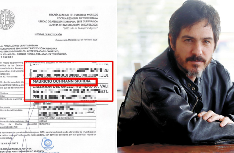 Denuncian a actor Mauricio Ochmann por despojo a adulta mayor en Tepoztlán