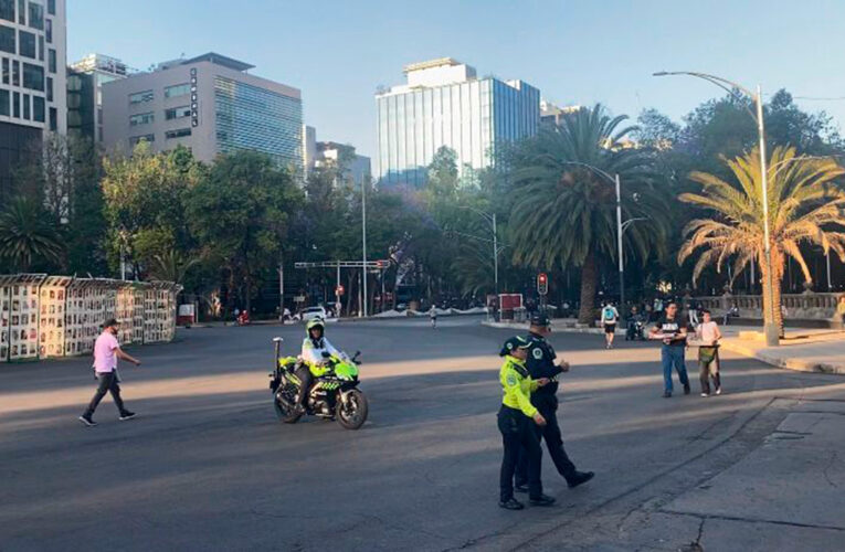 CNTE inicia paro de 72 horas con bloqueos en Reforma y plantón en el Zócalo
