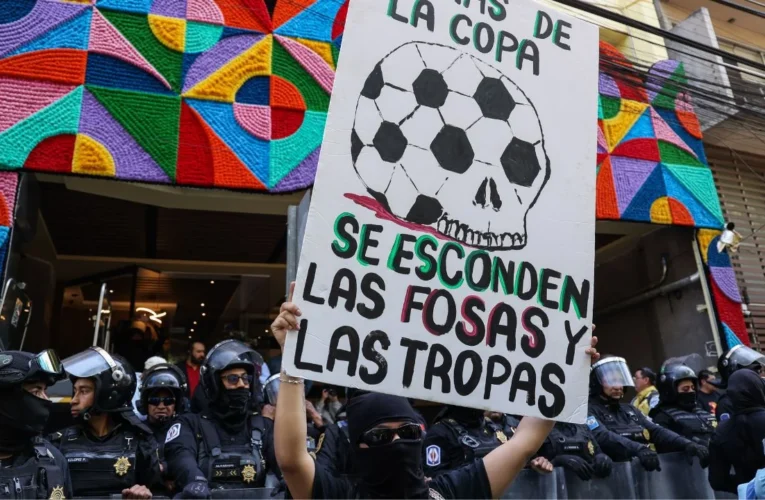 Capital mexicana registra múltiples protestas por causas sociales e internacionales