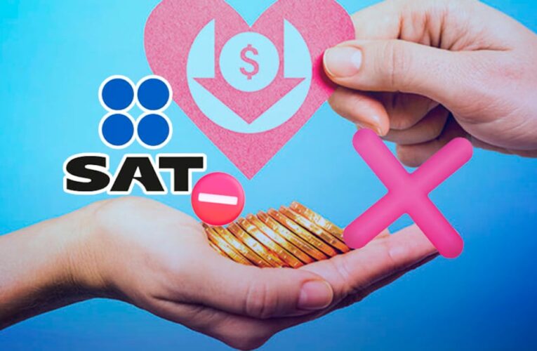 SAT suspende permisos a más de 100 ONG para recibir donativos deducibles