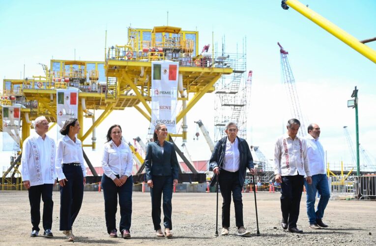 Conmemora Sheinbaum 88 aniversario de Expropiación en Pueblo Viejo