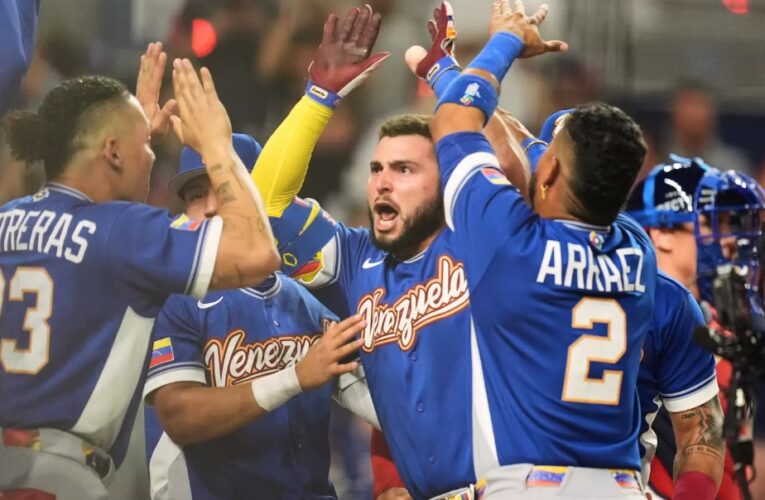 Venezuela gana su primer Clásico Mundial de Béisbol en Miami