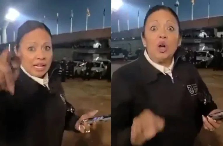 Investigan a mujer que discriminó a policía auxiliar en el Estadio CU