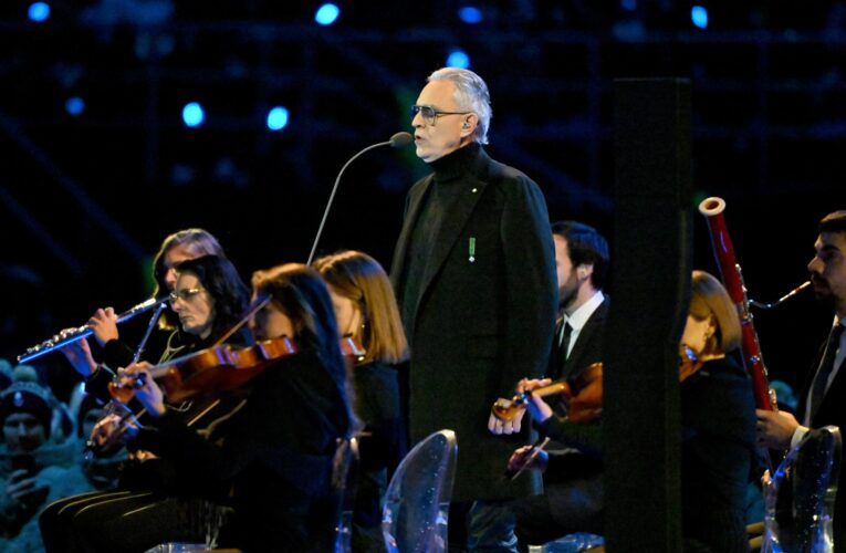 Andrea Bocelli ofrecerá concierto gratuito en el Zócalo de la Ciudad de México