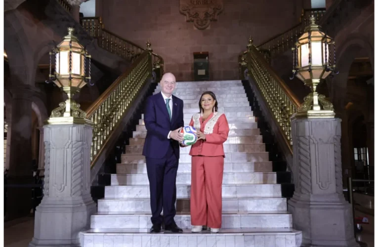 Sheinbaum e Infantino evalúan preparativos del Mundial 2026; Amnistía Internacional advierte riesgos de derechos humanos