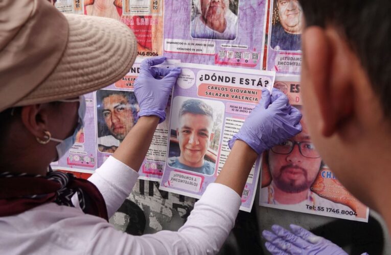 Gobierno reporta 132 mil 534 registros de personas desaparecidas; 36% carece de datos completos