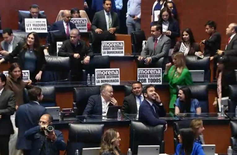 Senado aprueba en lo general el Plan B electoral; rechazan revocación de mandato anticipada