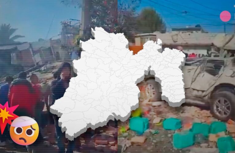 Explosión de gas en Coacalco deja 12 heridos y daños en viviendas aledañas