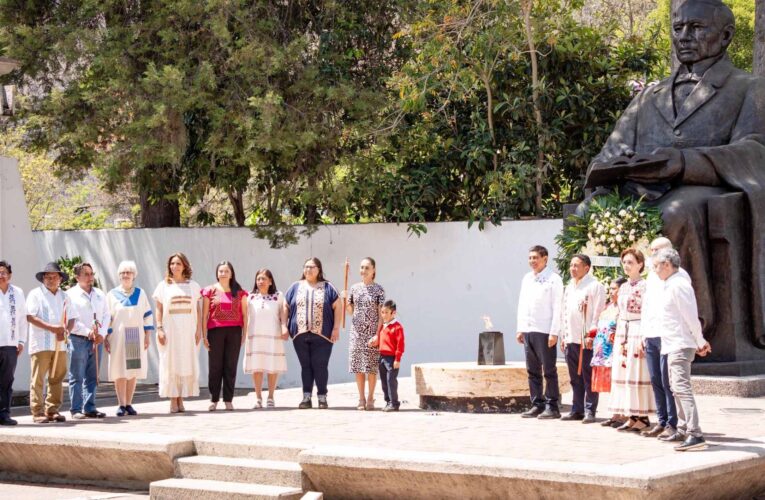 Sheinbaum declara 2026 como Año de Margarita Maza y reconoce su legado en Guelatao