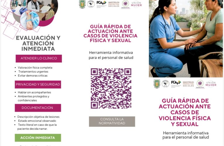 Presentan “Protocolo Seguro” para mejorar la detección y atención de la violencia contra mujeres, niñas y niños en instituciones de salud